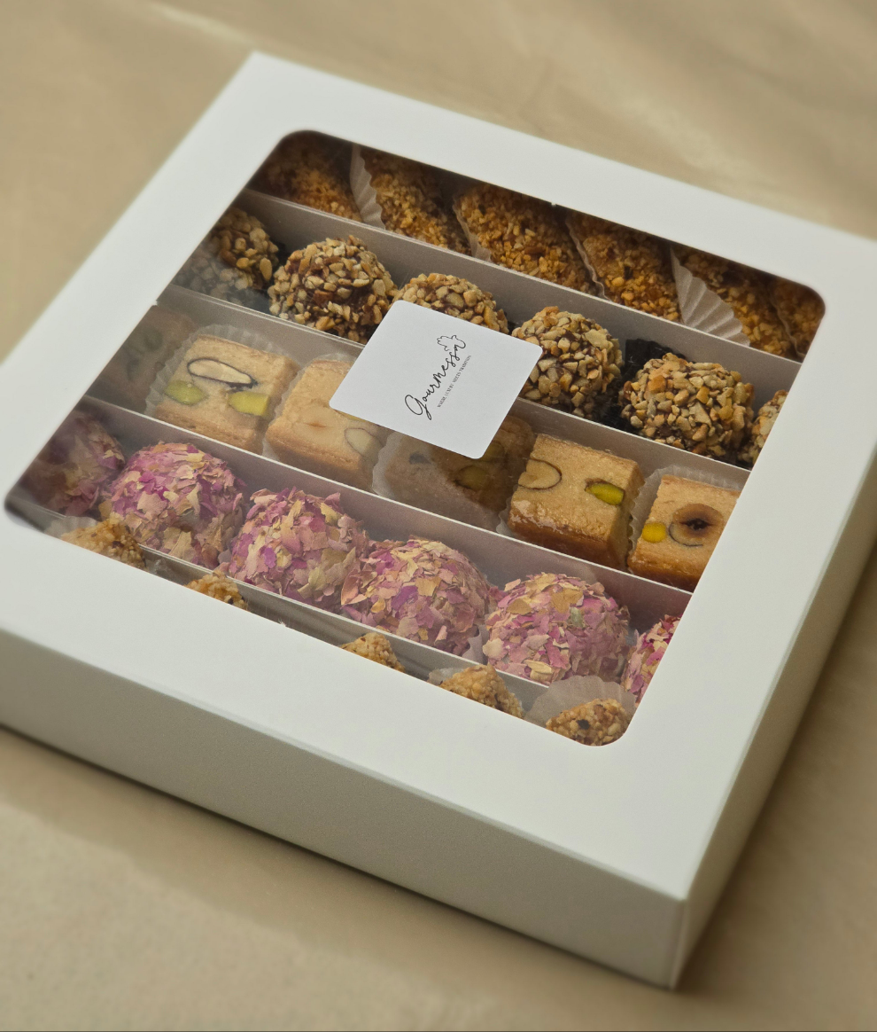 Rosen-Haselnuss-Box