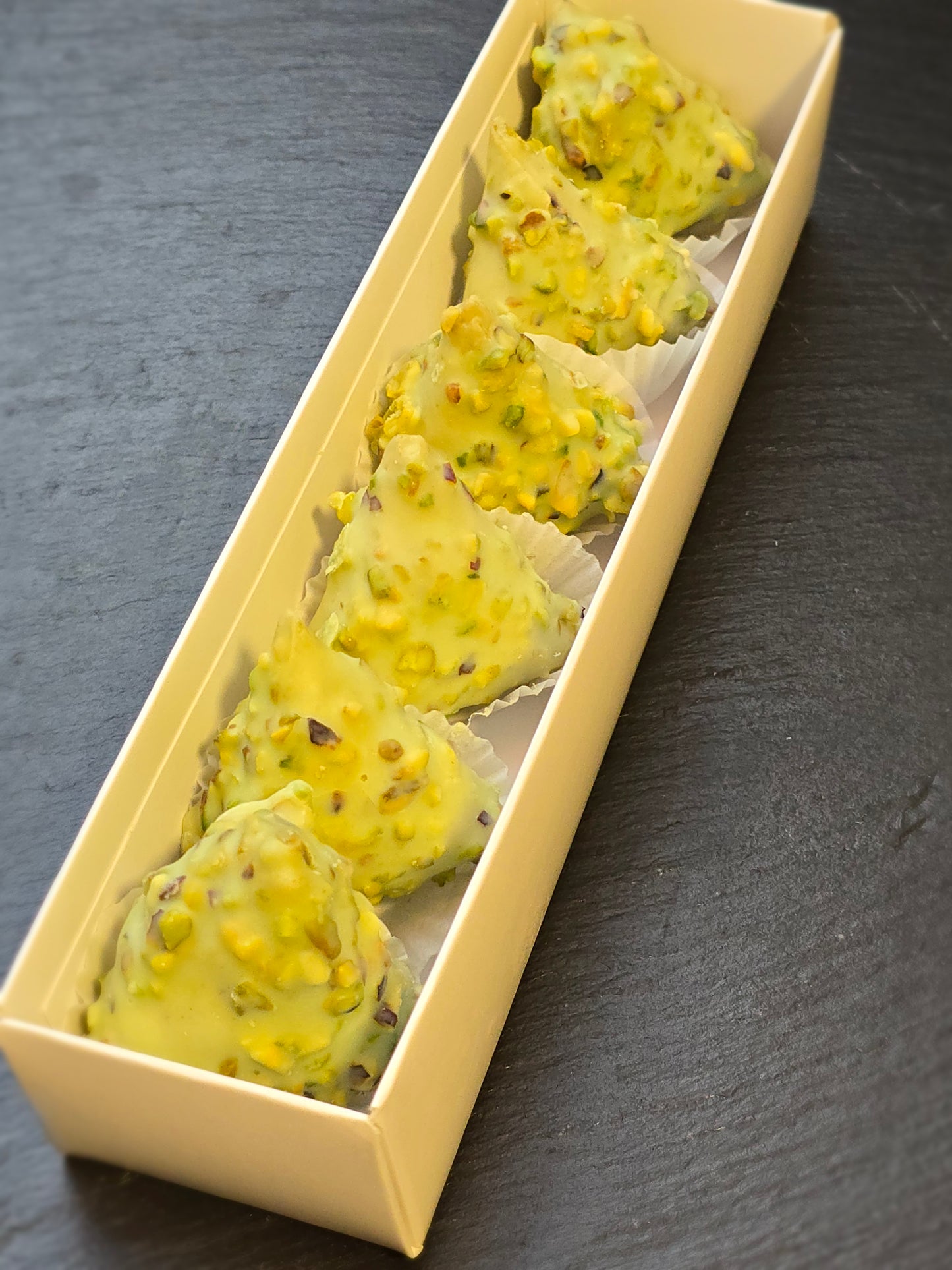 6 Stück Samsa Praliné Pistazien