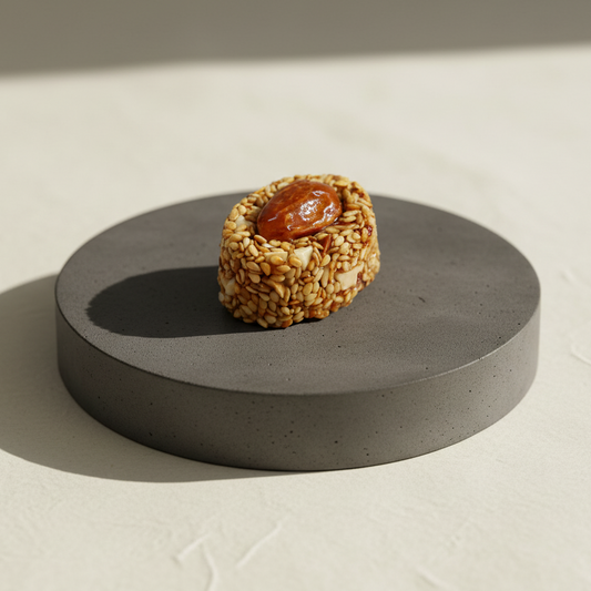 6 Stück Sesamhäppchen