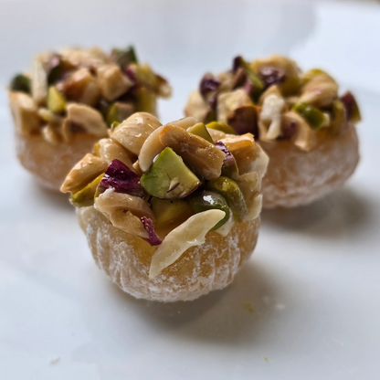 6 pièces Halkum aux noix