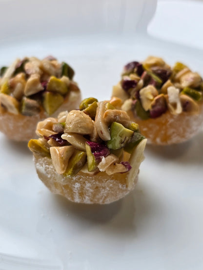 6 pièces Halkum aux noix
